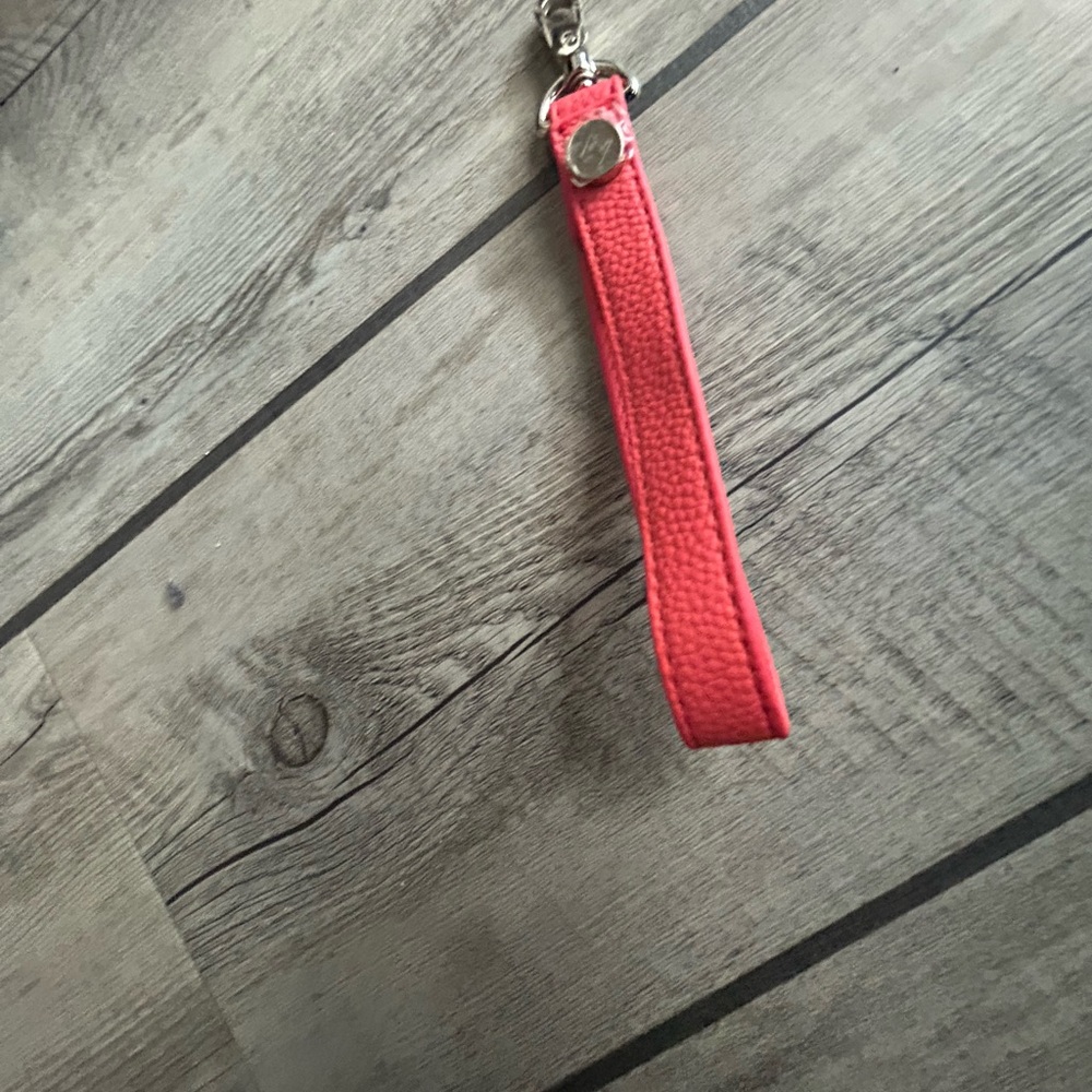 Thirty one coral wristlet strap